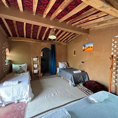 Camp Auberge Sahara Marokko M'Hamid Bagian luar foto