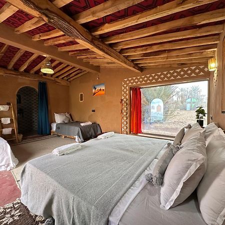 Camp Auberge Sahara Marokko M'Hamid Bagian luar foto