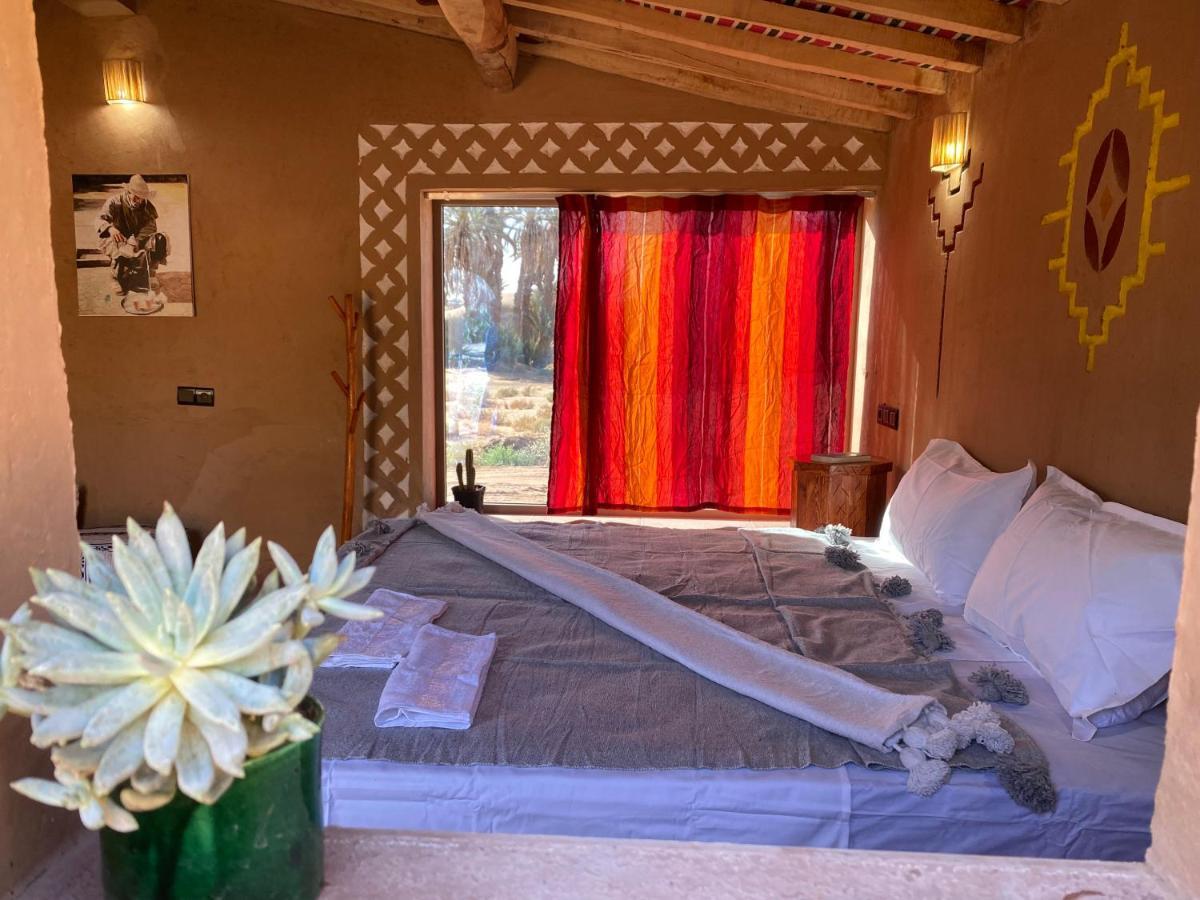 Camp Auberge Sahara Marokko M'Hamid Bagian luar foto