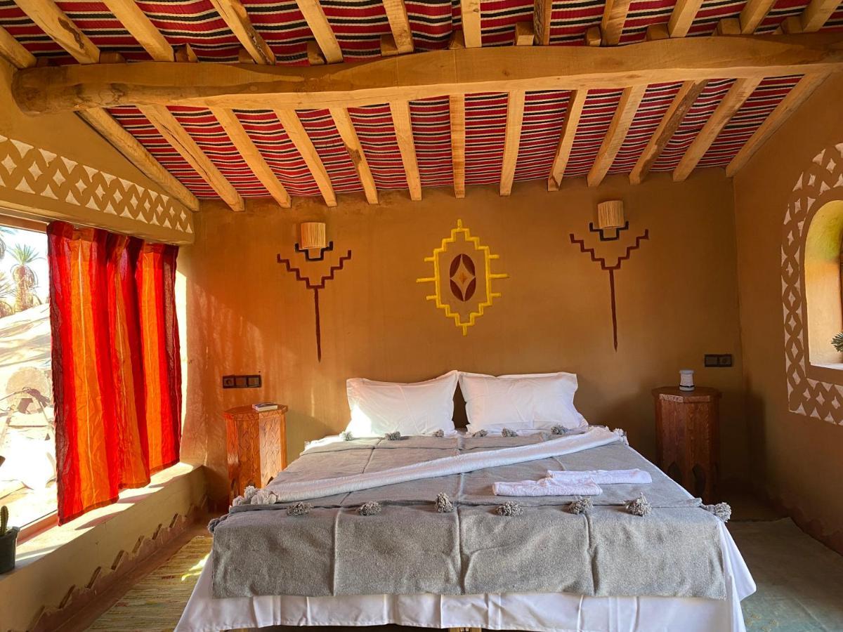 Camp Auberge Sahara Marokko M'Hamid Bagian luar foto