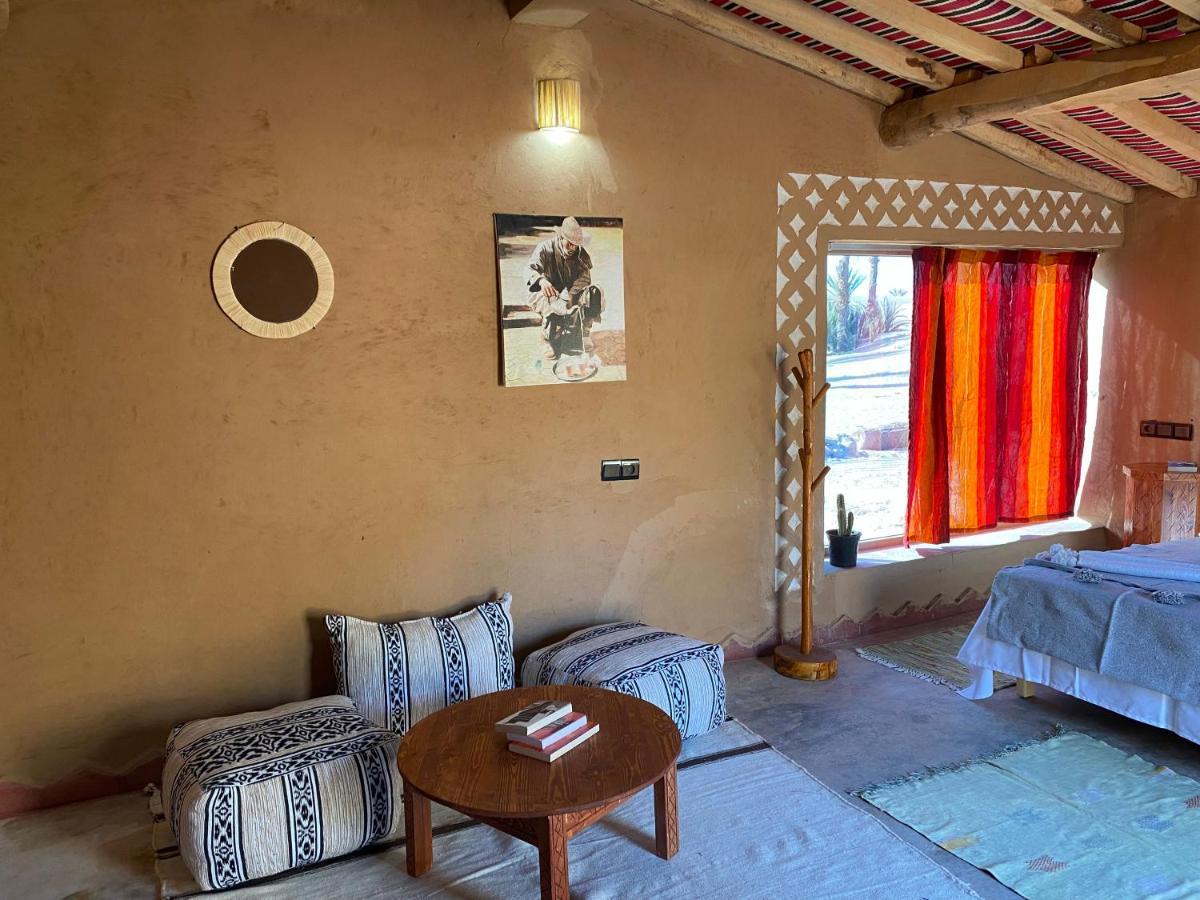 Camp Auberge Sahara Marokko M'Hamid Bagian luar foto