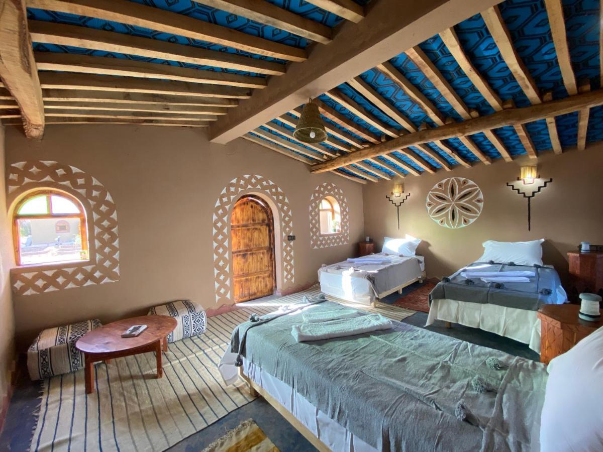 Camp Auberge Sahara Marokko M'Hamid Bagian luar foto