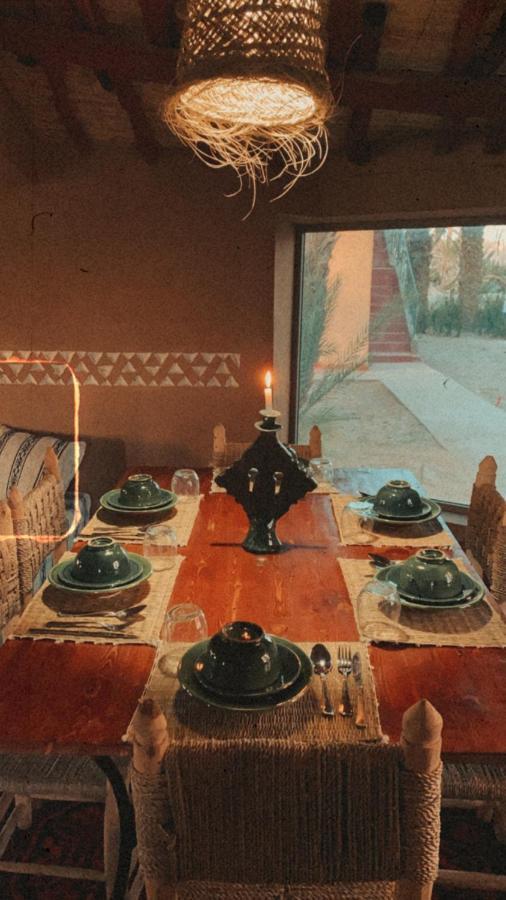 Camp Auberge Sahara Marokko M'Hamid Bagian luar foto