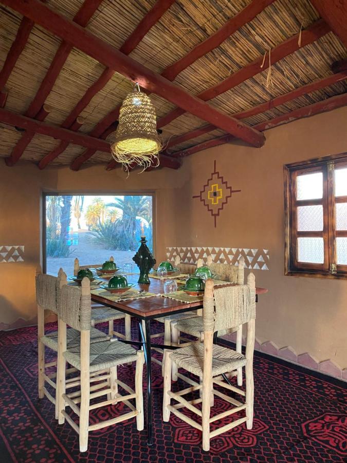 Camp Auberge Sahara Marokko M'Hamid Bagian luar foto