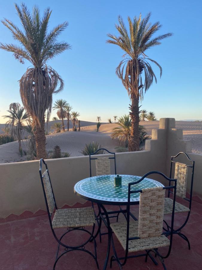 Camp Auberge Sahara Marokko M'Hamid Bagian luar foto
