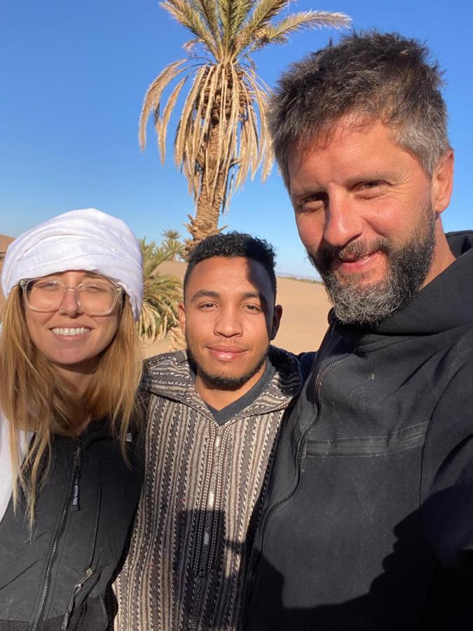 Camp Auberge Sahara Marokko M'Hamid Bagian luar foto