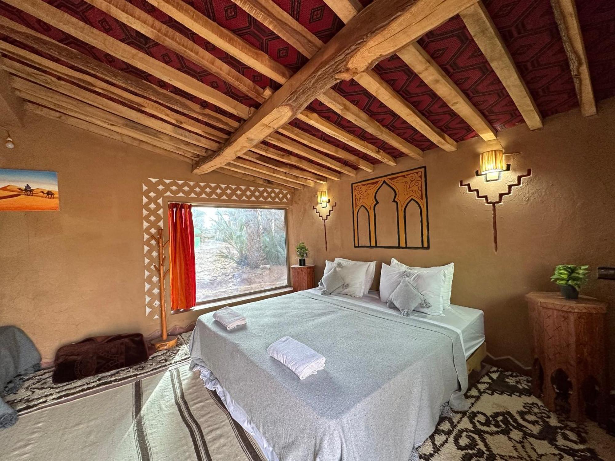 Camp Auberge Sahara Marokko M'Hamid Ruang foto